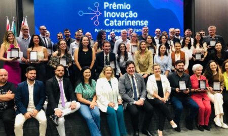 Professores, estudantes e startup incubada na Unesc são reconhecidos no Prêmio Catarinense de Inovação