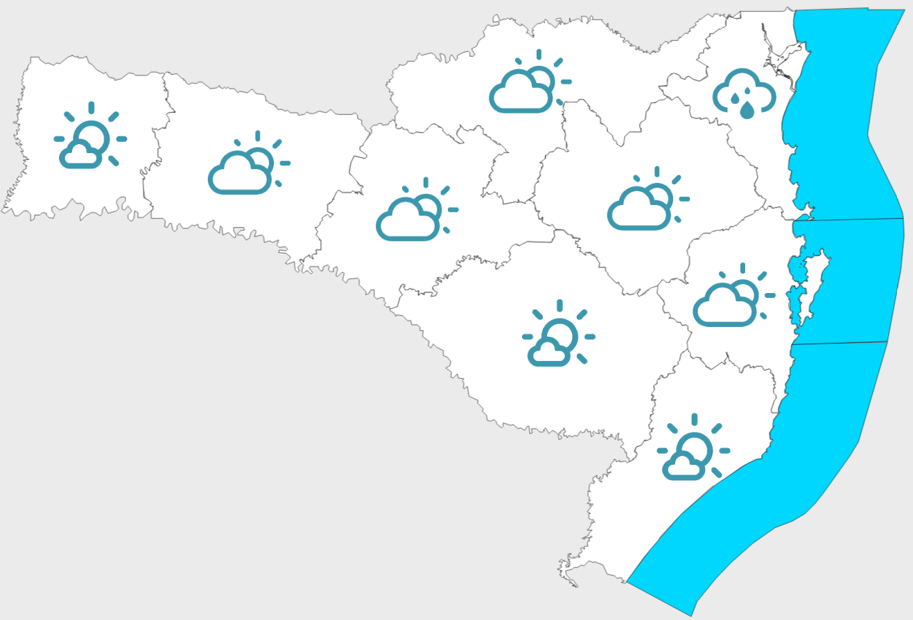 Confira a previsão do tempo para esta quinta-feira (14)