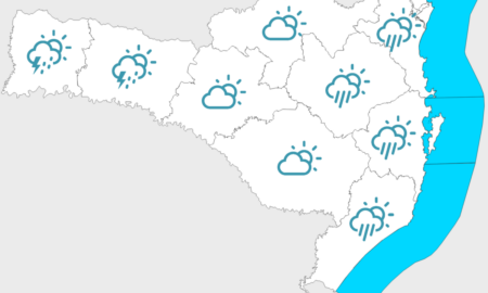 Confira a previsão do tempo para esta segunda-feira (4)