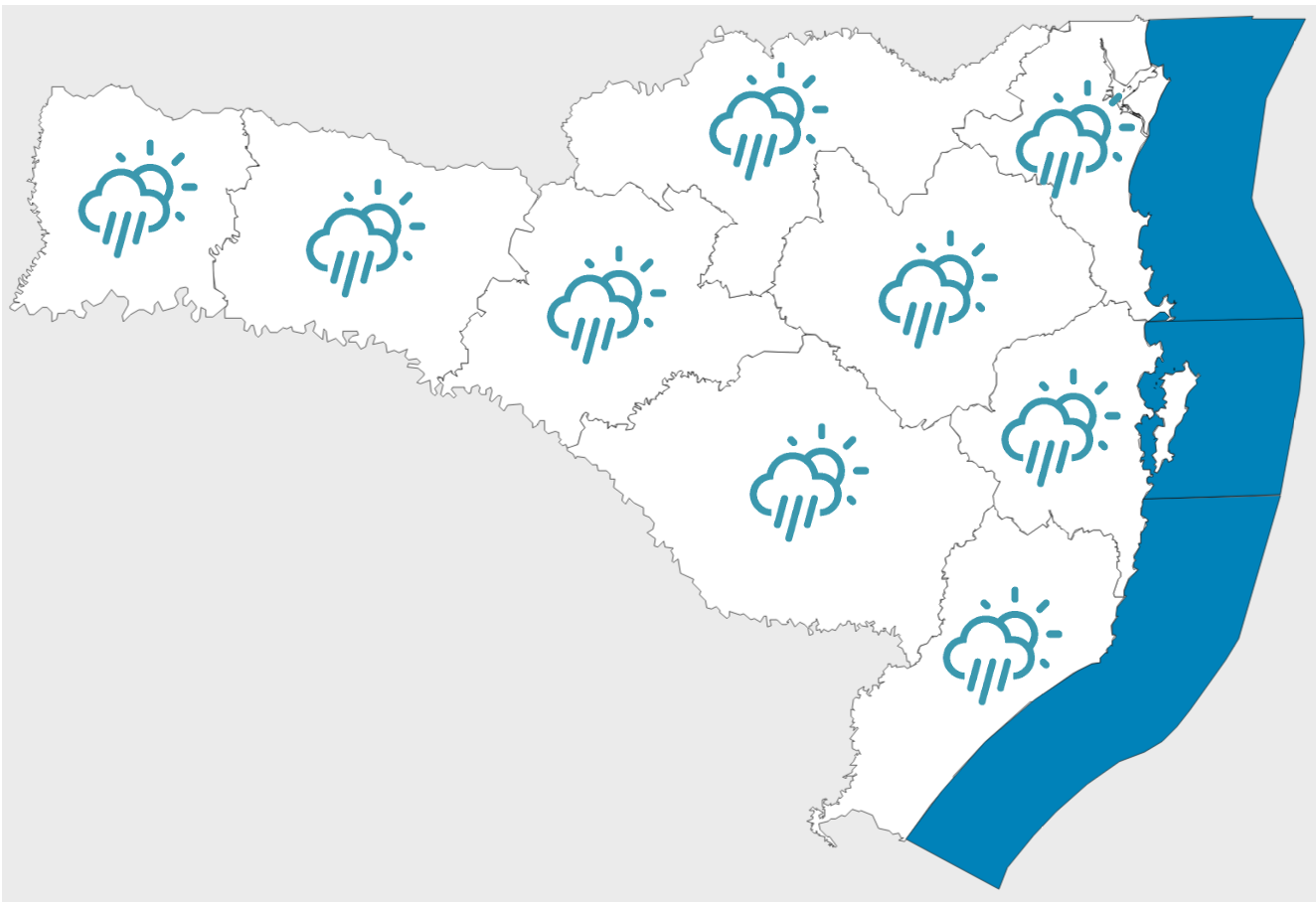 Confira a previsão do tempo para esta terça-feira (12)