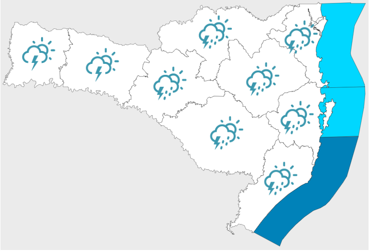 Confira a previsão do tempo para esta sexta-feira (13)