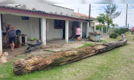 Tsunami meteorológico atingiu o Balneário Esplanada, explica climatologista