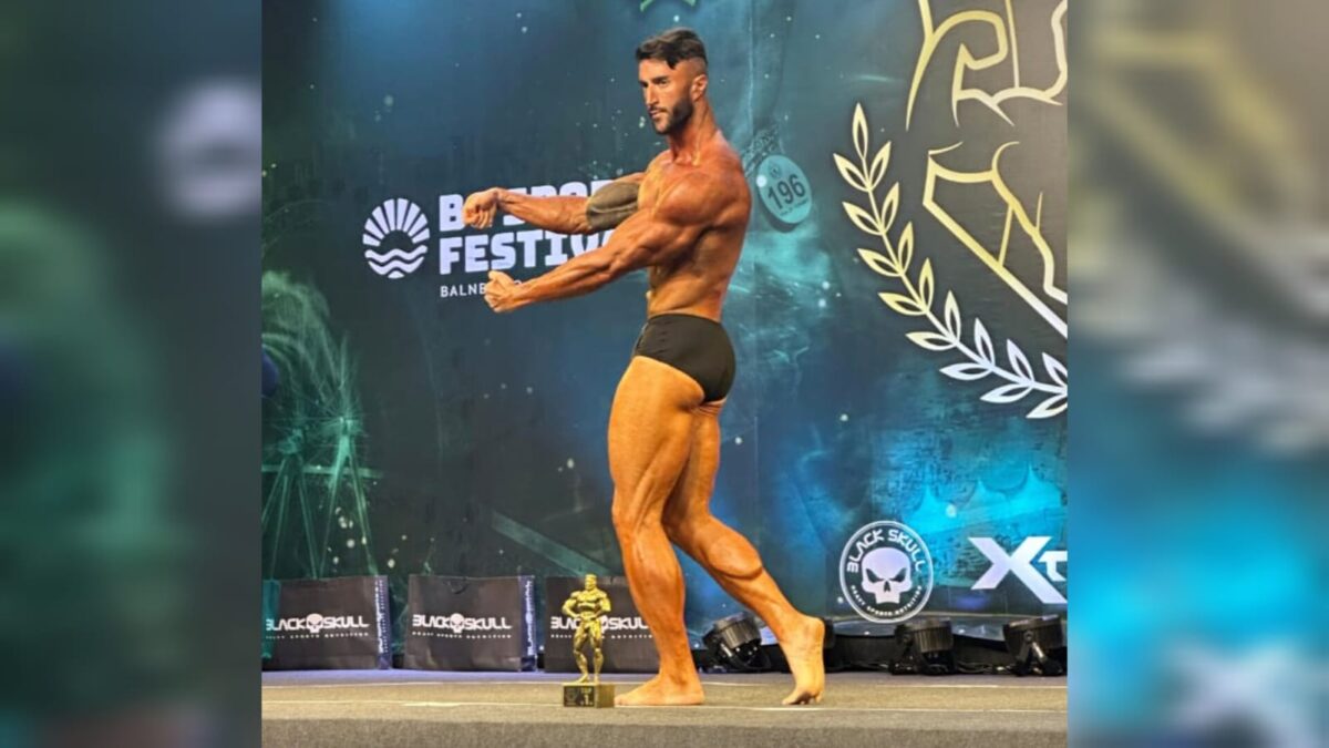 Fisiculturista Mateus Anacleto conquista título de Campeão do Troféu Brasil