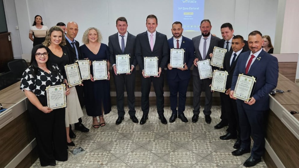 Prefeito, vice-prefeito e vereadores eleitos de Morro da Fumaça são diplomados