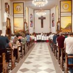 Padre Carlos Weck se despede de Morro da Fumaça com missa emocionante de Natal