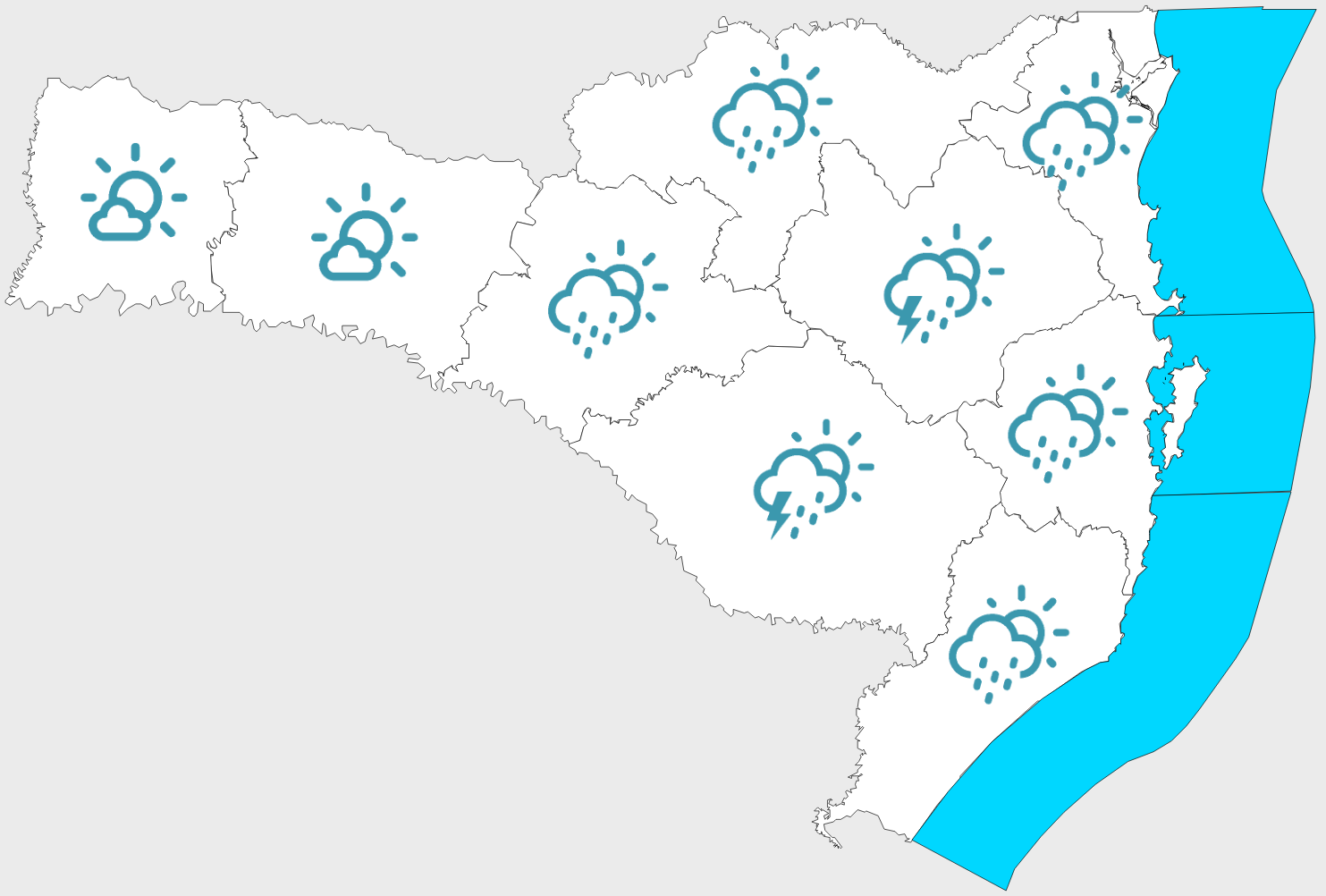 Confira a previsão do tempo para este sábado (21)