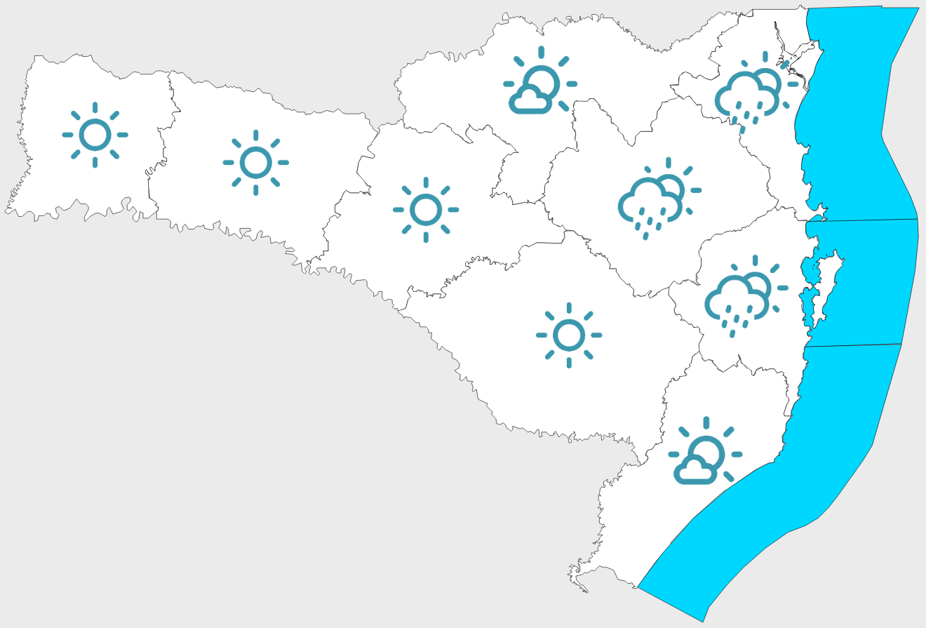 Confira a previsão do tempo para esta sexta-feira (20)