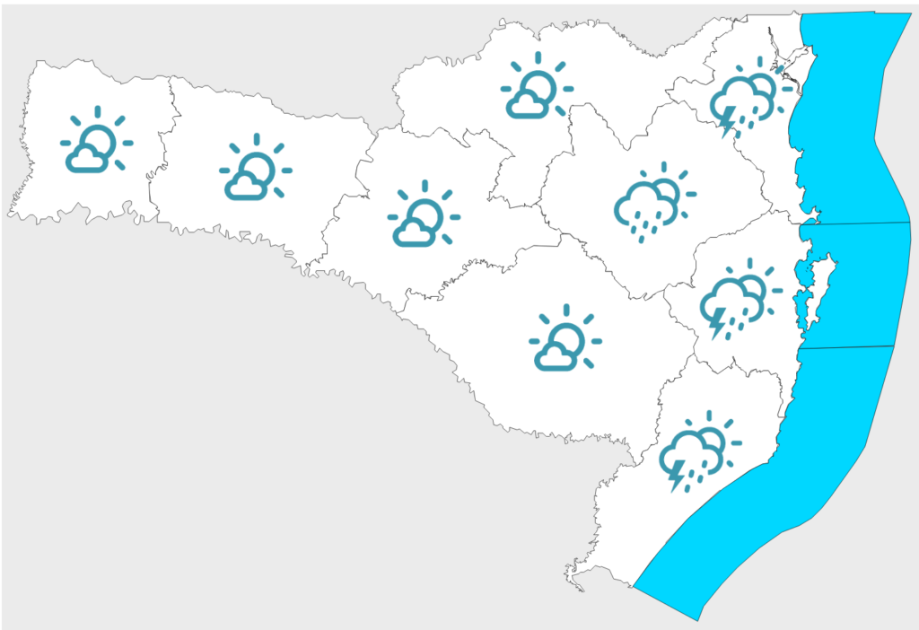 Confira a previsão do tempo para esta sexta-feira (3)