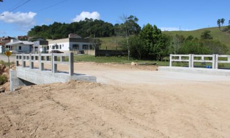 Nova ponte sobre Rio Linha Torrens está liberada para o tráfego de veículos