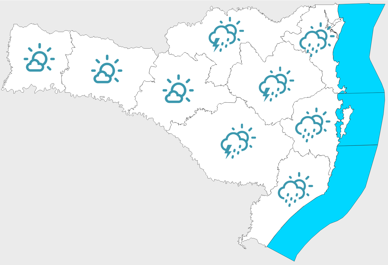 Confira a previsão do tempo para esta terça-feira (7)