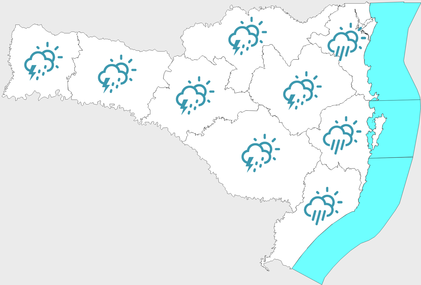 Confira a previsão do tempo para esta quarta-feira (8)