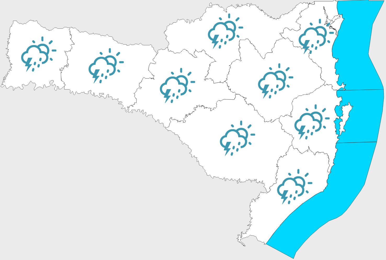 Confira a previsão do tempo para este domingo (16)