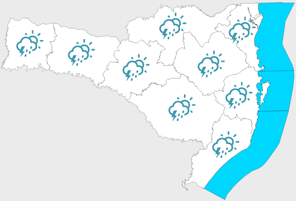 Confira a previsão do tempo para esta quinta-feira (6)