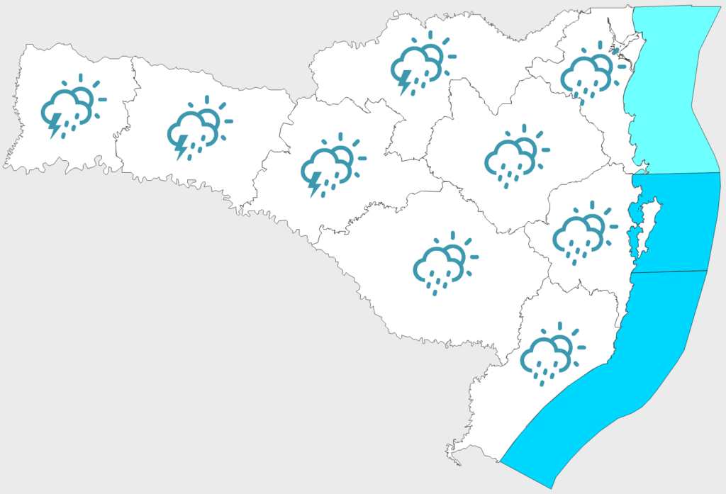 Confira a previsão do tempo para este domingo (23)