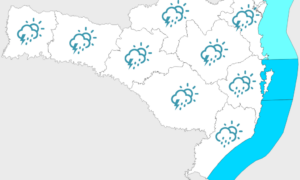 Confira a previsão do tempo para esta segunda-feira (24)