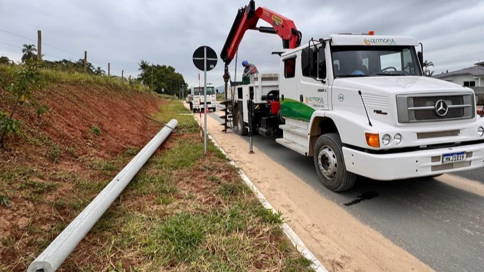 Cermoful inicia ampliação de rede na avenida Inocente Pagnan