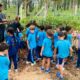 Em ação de educação ambiental, alunos visitam horto florestal de Morro da Fumaça