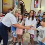 Missa com as crianças reúne famílias na Igreja Matriz São Roque