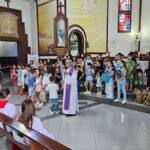 Missa com as crianças reúne famílias na Igreja Matriz São Roque